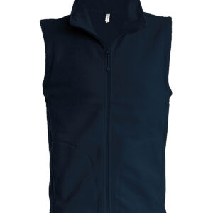 Luca men's microfleece gilet - Navy, S