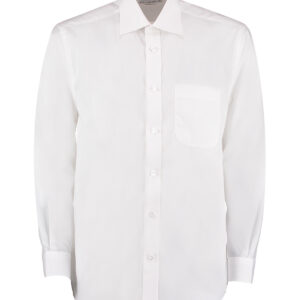 Business shirt long-sleeved (classic fit) - White, 14.5