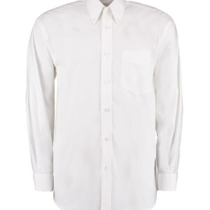 Corporate Oxford shirt long-sleeved (classic fit) - White, 13.5