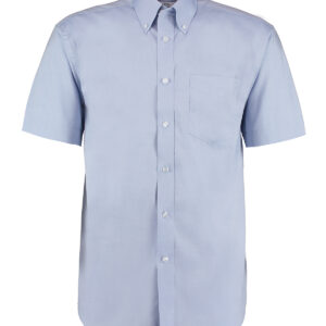 Corporate Oxford shirt short-sleeved (classic fit) - Light Blue, 13.5