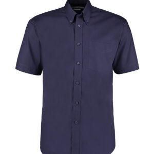 Corporate Oxford shirt short-sleeved (classic fit) - Midnight Navy, 14.5