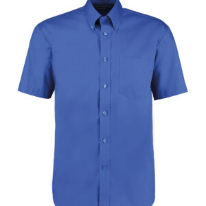 Corporate Oxford shirt short-sleeved (classic fit) - Royal, 14.5
