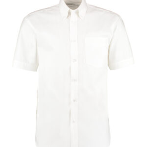 Corporate Oxford shirt short-sleeved (classic fit) - White, 13.5
