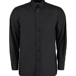 Workforce shirt long-sleeved (classic fit) - Black, S
