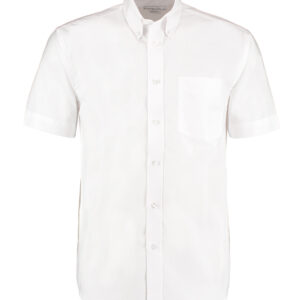 Workplace Oxford shirt short-sleeved (classic fit) - White, 13.5
