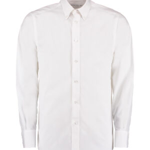 City business shirt long-sleeved (tailored fit) - White, 14.5