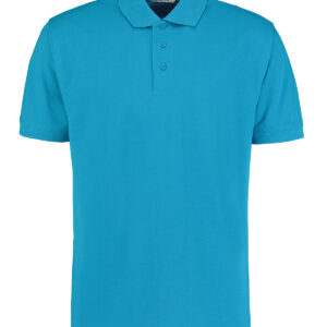 Klassic polo with Superwash® 60°C (classic fit) - Turquoise, XS