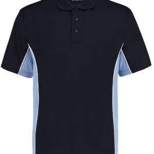 Track polo (classic fit) - Navy/Light Blue/White, XXS