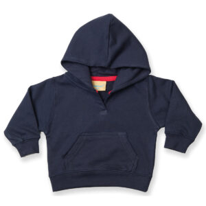 Toddler hooded sweatshirt with kangaroo pocket - Navy, 6/12 Months