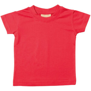 Baby/toddler t-shirt - Red, 0/6 Months