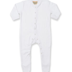 Sleepsuit - White, New Born