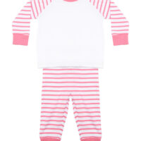 Pink Stripe/White