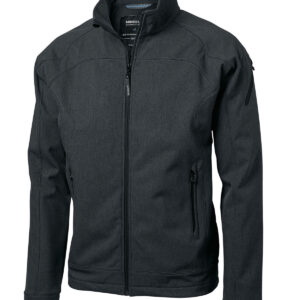 Duxbury – fashionable performance softshell jacket - Grey Melange, S