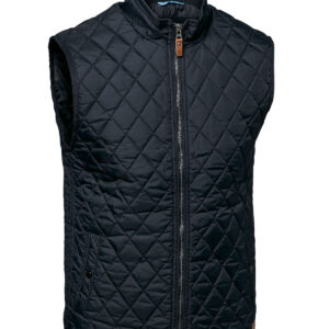 Camden – diamond quilted gilet - Midnight Blue, S