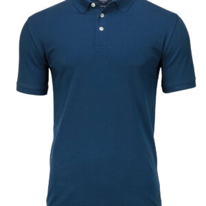 Harvard classic – stretch deluxe polo - Indigo Blue, S