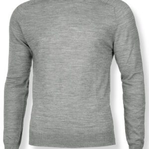 Richmond – elegant merino blend - Grey Melange, S