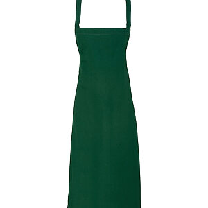 100% Organic Cotton Bib Apron - Bottle, One size