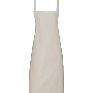 100% Organic Cotton Bib Apron - Natural, One size