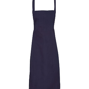 100% Organic Cotton Bib Apron - Navy, One size