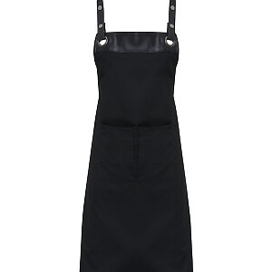 Espresso bib apron - Black* Black, One size