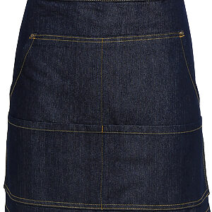 Jeans stitch denim waist apron - Indigo Denim, One size