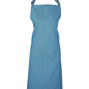 Colours bib apron - Blue Denim, One size