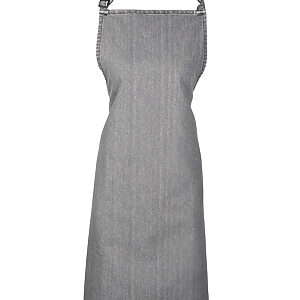 Colours bib apron - Grey Denim, One size