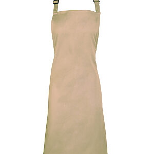 Colours bib apron - Khaki, One size