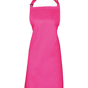 Colours bib apron - Magenta, One size