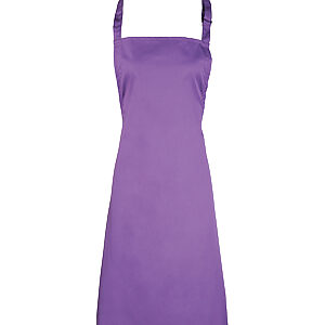 Colours bib apron - Rich Violet, One size