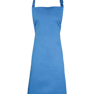 Colours bib apron - Sapphire, One size