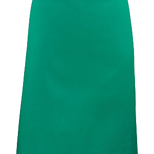 Colours mid-length apron - Emerald, One size
