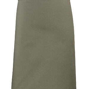 Colours mid-length apron - Sage, One size