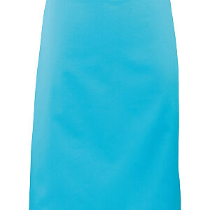 Colours mid-length apron - Turquoise, One size