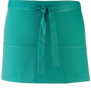 Colours 3-pocket apron - Emerald, One size