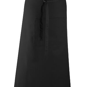 Colours bar apron - Black, One size