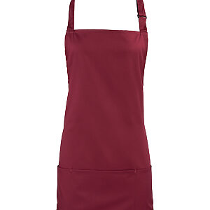 Colours 2-in-1 apron - Burgundy, One size