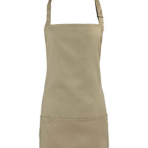 Colours 2-in-1 apron - Khaki, One size