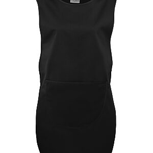 Long length pocket tabard - Black, S