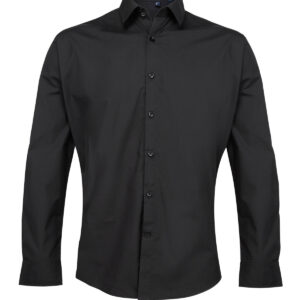 Supreme poplin long sleeve shirt - Black, 14.5