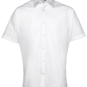 Supreme poplin short sleeve shirt - White, 14.5
