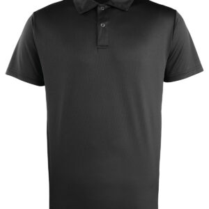 Coolchecker® studded polo - Black, XS