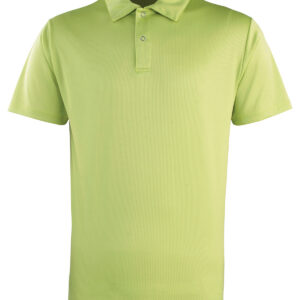 Coolchecker® studded polo - Lime, XS