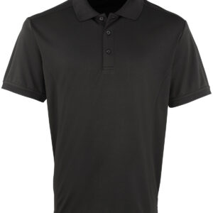 Coolchecker® piqué polo - Black, S