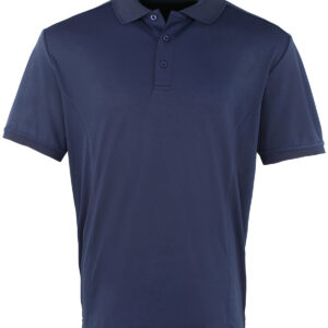 Coolchecker® piqué polo - Navy, S