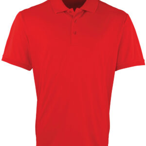 Coolchecker® piqué polo - Red, S