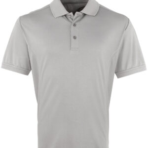 Coolchecker® piqué polo - Silver, S