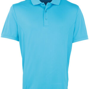Coolchecker® piqué polo - Turquoise, S