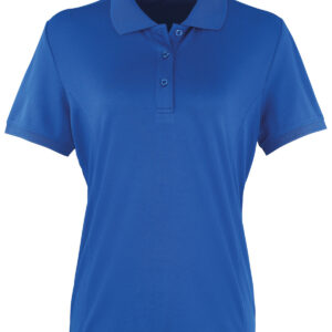 Women's Coolchecker® piqué polo - Royal, XS