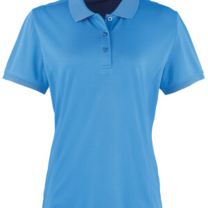 Women's Coolchecker® piqué polo - Sapphire, XS